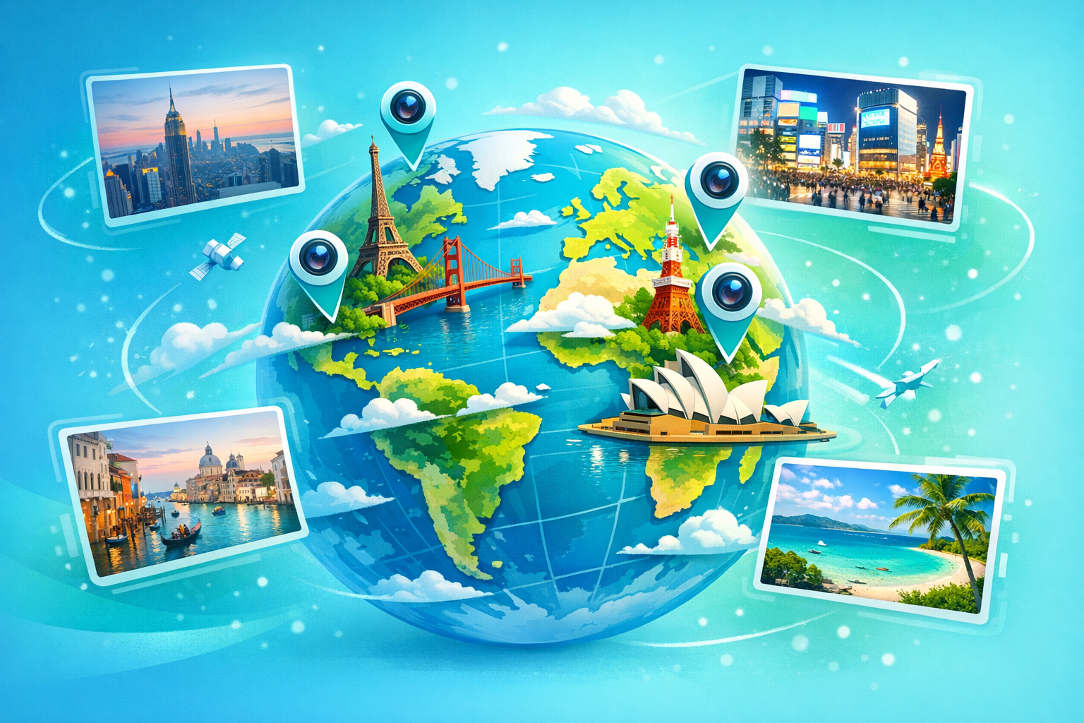 GlobeCam AI — AI-Powered Global Camera Explorer